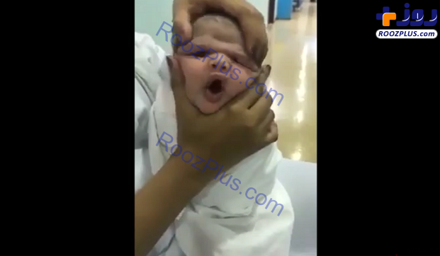 اذیت و آزار نوزاد بی گناه در بیمارستان توسط پرستار دیوانه +تصاویر
