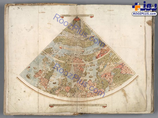 ترمیم بزرگترین نقشه قدیمی جهان +تصاویر