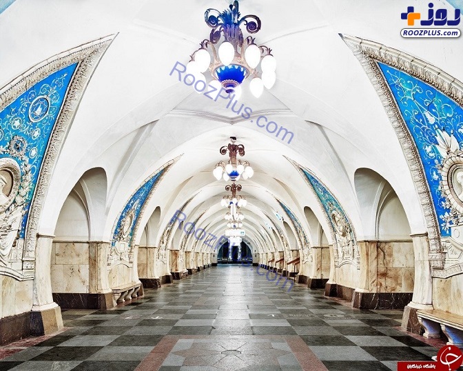 ایستگاه مترویی که با کاخ سلطنتی اشتباه می‌گیرید! +تصاویر