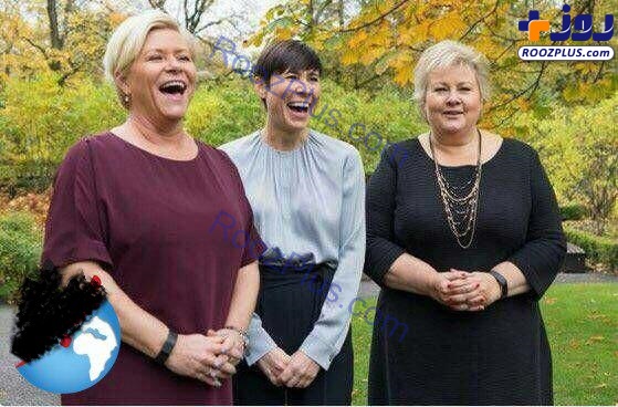 عکسی جالب از سه زن عالیرتبه سیاسی در نروژ