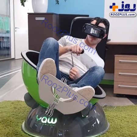صندلی واقعیت مجازی هم از راه رسید! +عکس