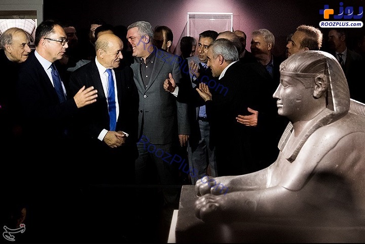 افتتاح رسمی نمایشگاه موزه لوور در تهران +تصاویر