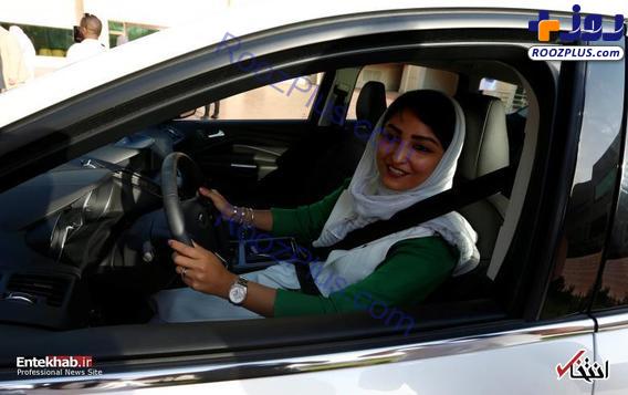 آموزش رانندگی به زنان عربستانی +تصاویر