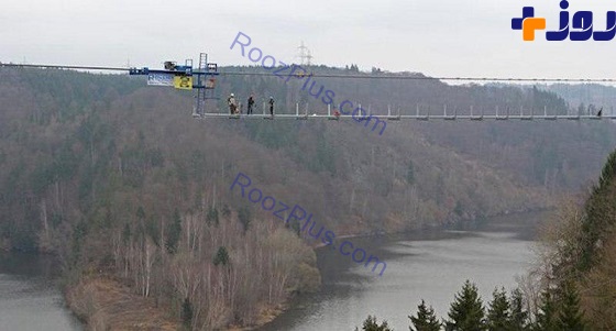 ساخت طولانی‌ترین پل معلق جهان در آلمان +عکس