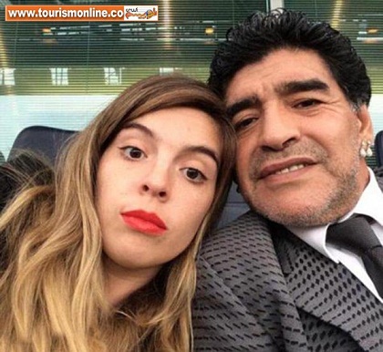 این دختر 30ساله مارادونا را از اعتیاد نجات داد!+عکس