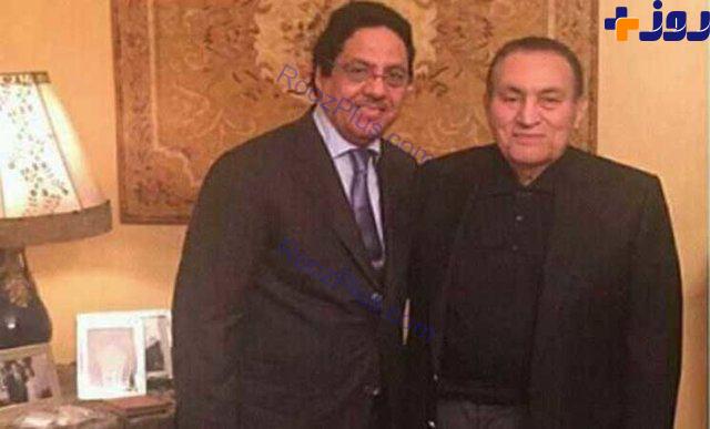 انتشار اولین عکس حسنی مبارک پس از آزادی
