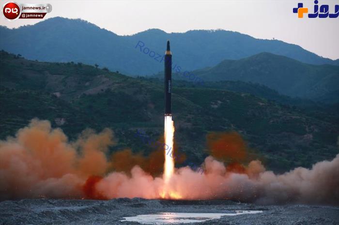 تصاویری از جدیدترین آزمایش موشکی کره شمالی