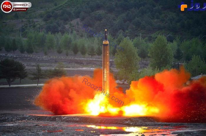 تصاویری از جدیدترین آزمایش موشکی کره شمالی