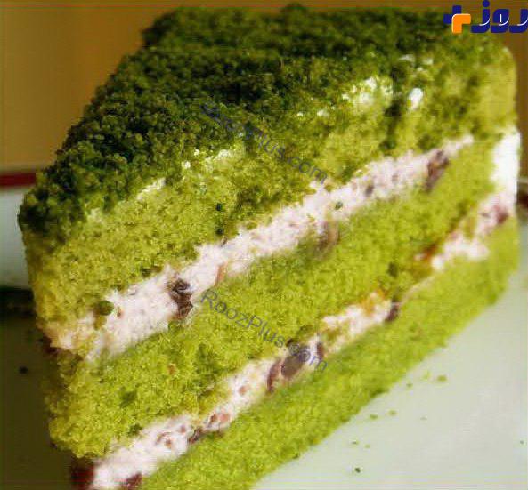 طرز تهیه کیک رژیمی چای سبز، برای افراد چاق +نکته مهم