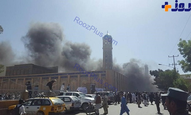 فوری/ انفجار مقابل مسجد جامع هرات +تصاویر