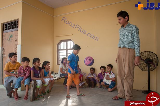 کودک 8 ساله‌ هندی با 2 متر قد! +تصاویر