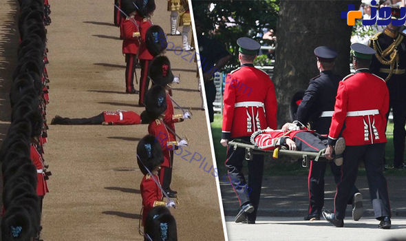 آبرویزی سربازان انگلیسی در حضور ملکه بریتانیا +تصاویر