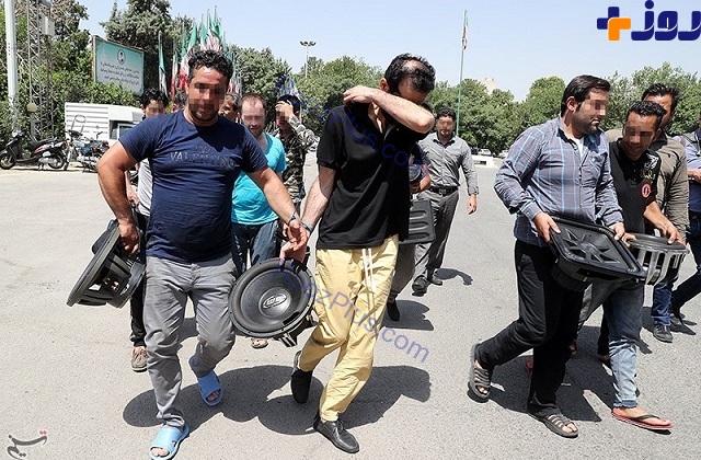 دستگیری ۱۴۵ سارق و زورگیر شهر تهران +تصاویر