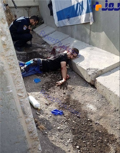تصاویر 16+/ شهادت یک فلسطینی به بهانه انجام عملیات شهادت‌طلبانه