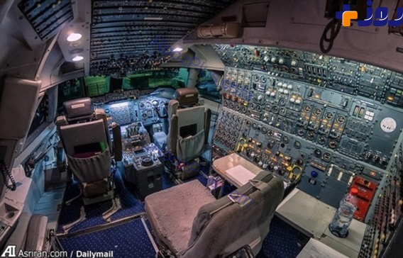 تصاویری از کابین خلبان بوئینگ 747