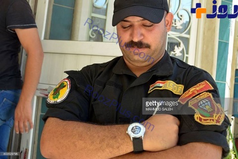 غنیمت جالب سرباز عراقی از یک داعشی+عکس