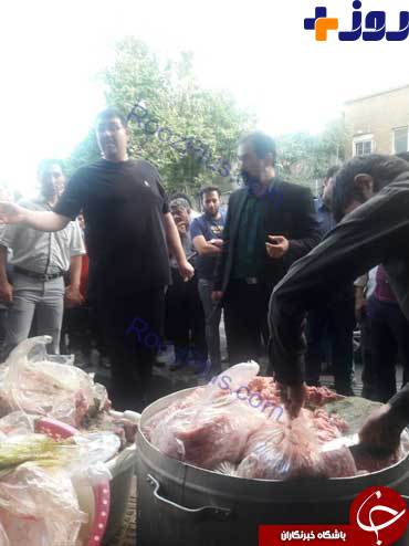 رستورانی در تهران که با امحاء و احشاء حیوانی کباب می پخت+ عکس