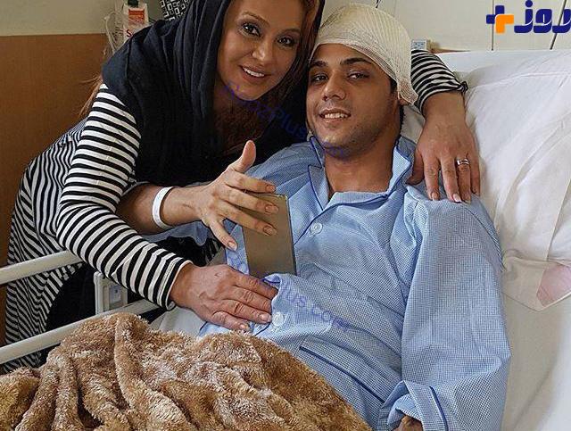 عکس/ شکرگزاری خانم بازیگر برای سالم ماندن پسرش از تصادف شدید