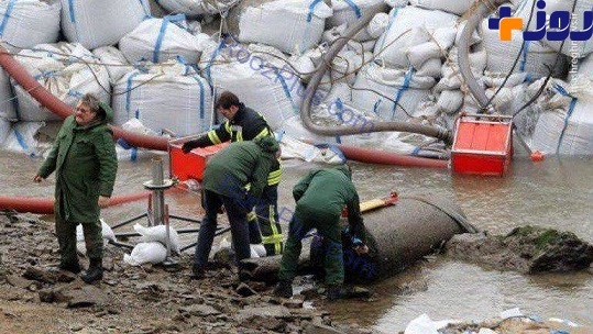 عکس/ کشف بمب نیم تنی در لهستان