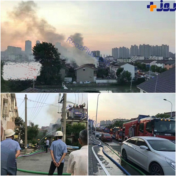 آتش‌سوزی در چین جان ۲۲ نفر را گرفت+ عکس
