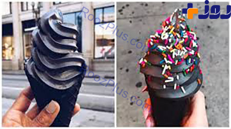 زنان دور این بستنی را خط بکشند+ عکس