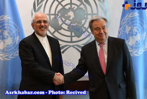 تصاویر/ دیدار ظریف با دبیرکل سازمان ملل
