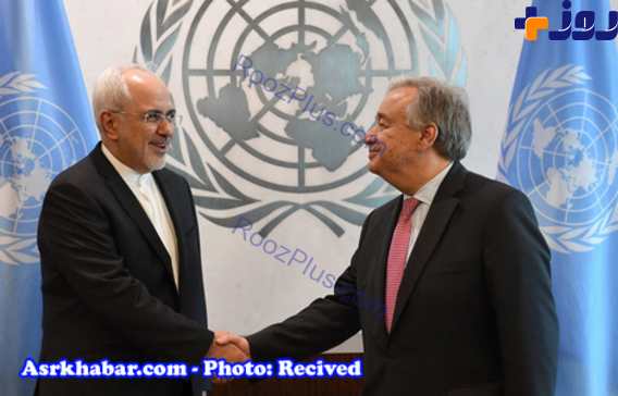 تصاویر/ دیدار ظریف با دبیرکل سازمان ملل