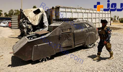 تصاویری از خودروهای عجیب نیروهای داعشی