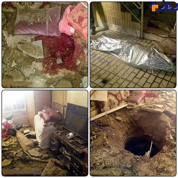 اولین تصاویر از حادثه انفجار یک منزل مسکونی در مشهد