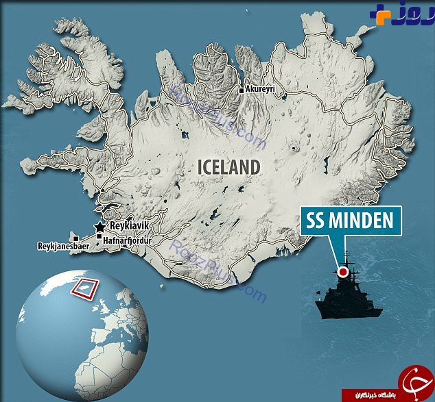 گنج بزرگ هیتلر در آبهای ایسلند کشف شد +تصاویر