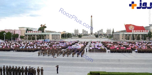 عکس/ دانشجویان کره شمالی به ارتش پیوستند
