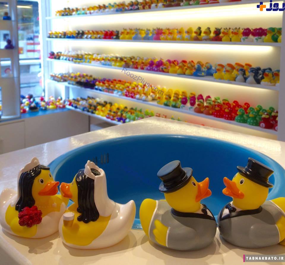 فروش «اردک پلاستیکی زرد حمام» در جالب ترین شکل ممکن! +تصاویر