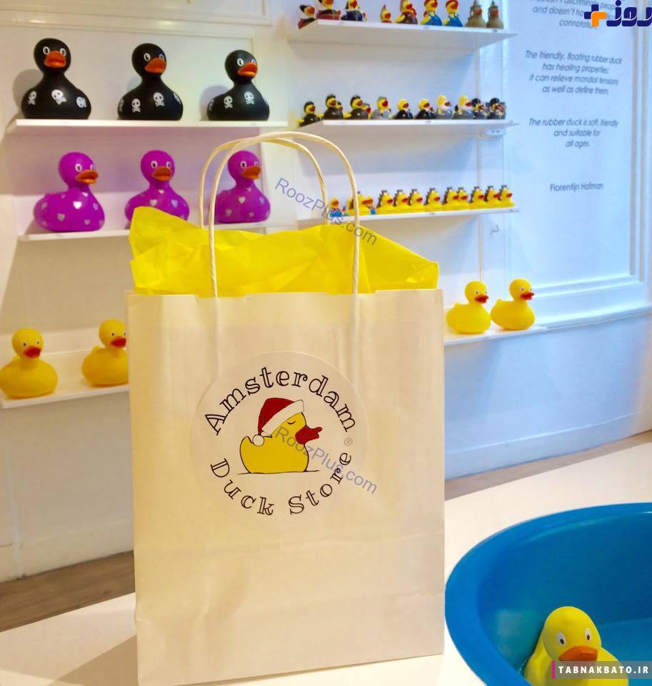 فروش «اردک پلاستیکی زرد حمام» در جالب ترین شکل ممکن! +تصاویر