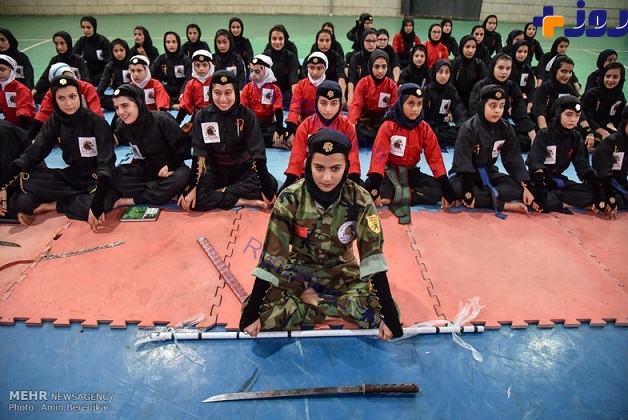 تصاویری جالب از دختران کونگ‌فو کار ایران