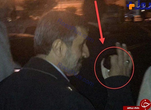حکایت دست باندپیچی شده احمدی‌نژاد در بیمارستان بقیة الله +تصاویر