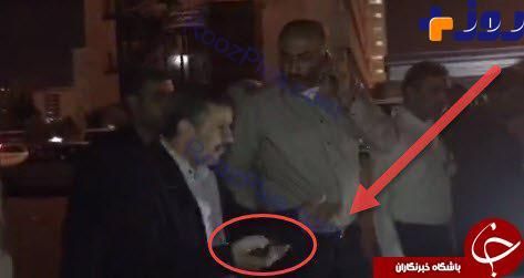 حکایت دست باندپیچی شده احمدی‌نژاد در بیمارستان بقیة الله +تصاویر