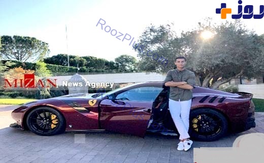 فوتبالیست مشهور از خودروی سوپراسپورت خود رونمایی کرد+عکس
