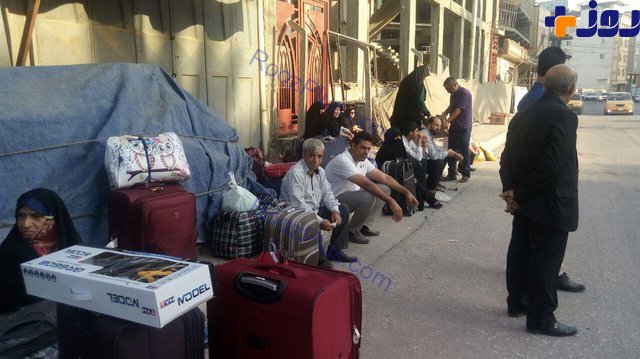 سرگردانی 52 زائر ایرانی در عراق پس از 9 روز+عکس