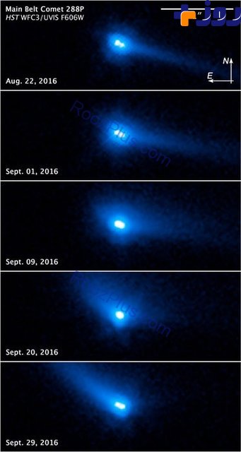 کشف یک پدیده فضایی مرموز توسط تلسکوپ هابل +تصاویر