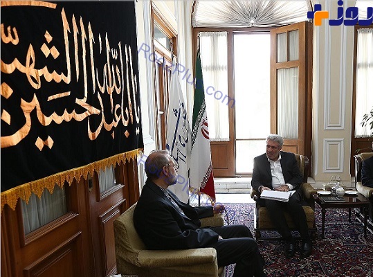 گزارش تصویری/ دیدار رئیس سازمان میراث فرهنگی با دکتر لاریجانی