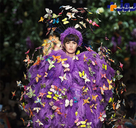 گزارش تصویری/ عجیب ترین لباس سال، در فشن شوی میلان