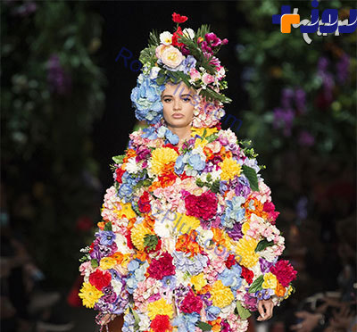 گزارش تصویری/ عجیب ترین لباس سال، در فشن شوی میلان