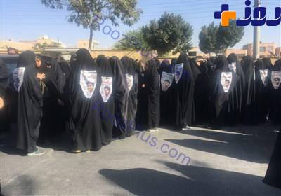تصاوير/ حضور زنان در مراسم تشييع شهيد حججي