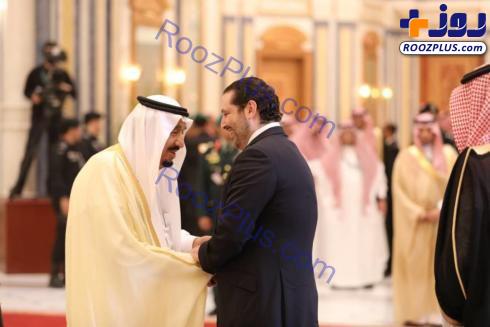 دیدار سعد حریری با پادشاه عربستان