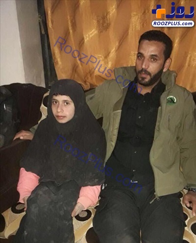 نجات دختر 16 ساله از چنگال داعش + تصاویر