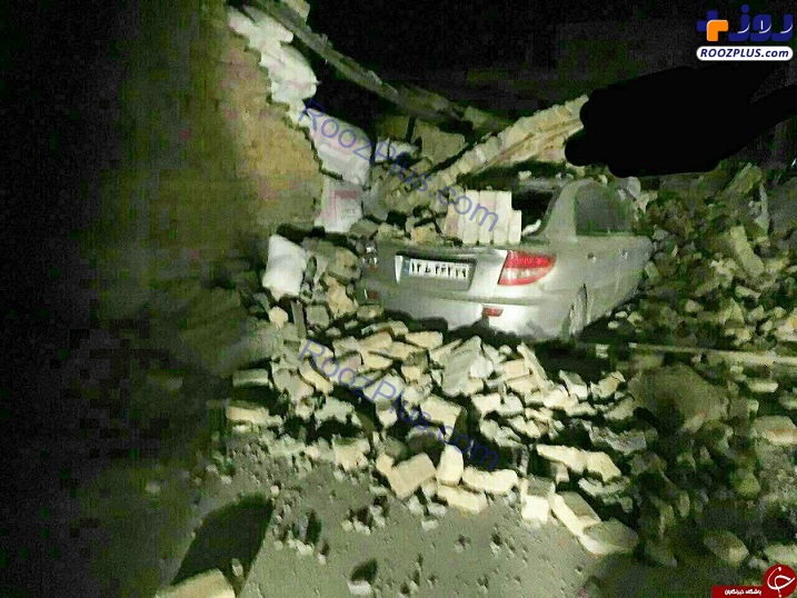 نخستین تصاویر از زلزله امشب عراق و ایران
