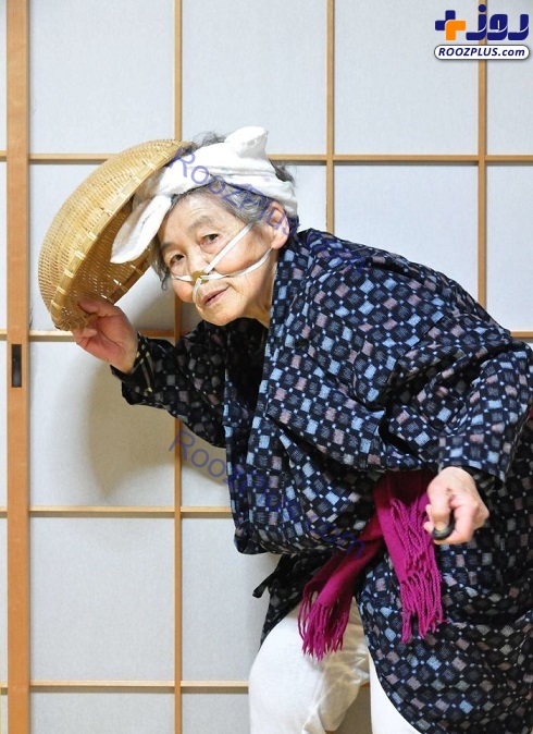 مادربزرگ ۸۹ ساله‌ای که خود را سوژه می‌کند! +تصاویر