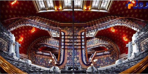 تزیین مشهورترین هتل لندن با فرش های ایرانی+عکس