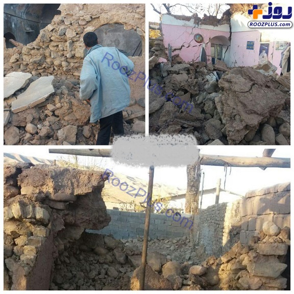 اولین تصاویر از مناطق زلزله زده صبح امروز کرمان