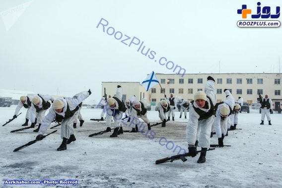 آموزش های نیروی دریایی روسیه در شرایط سخت +تصاویر